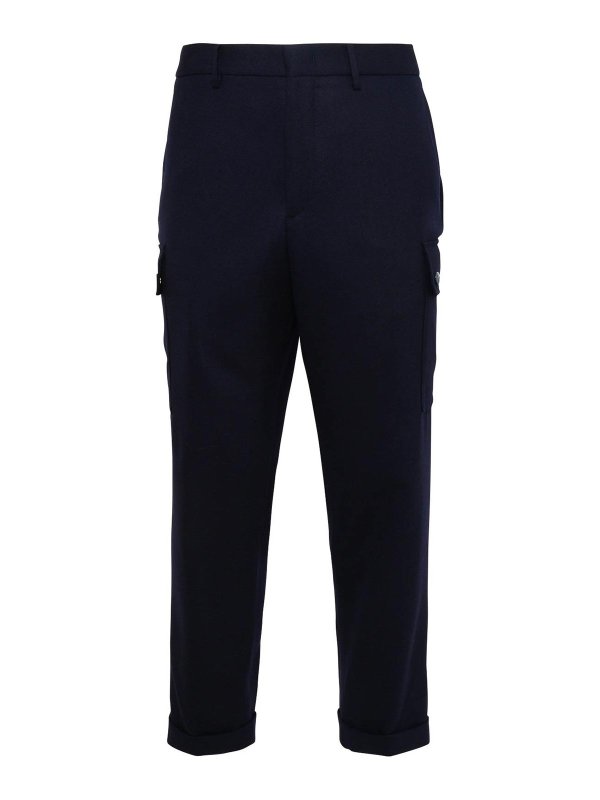 ETRO: Tailored & Formal trousers - Wool Pants