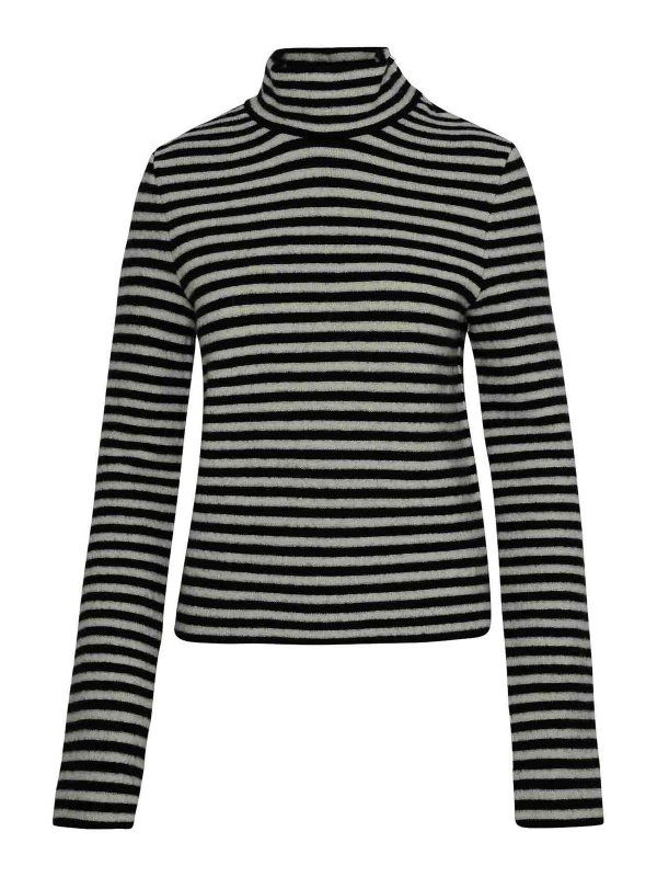 JIL SANDER: Rollkragenpullover  und Polo-Ausschnitt - Rollkragenpullover - Schwarz