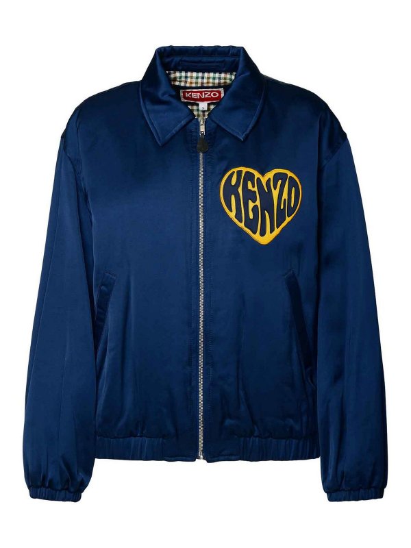 KENZO: Chaquetas casual - Chaqueta Casual - Azul Oscuro