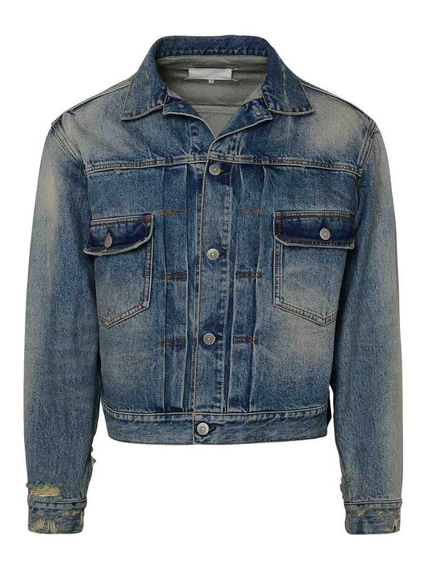 Maison Margiela: bootcut jeans - Jacket jeans