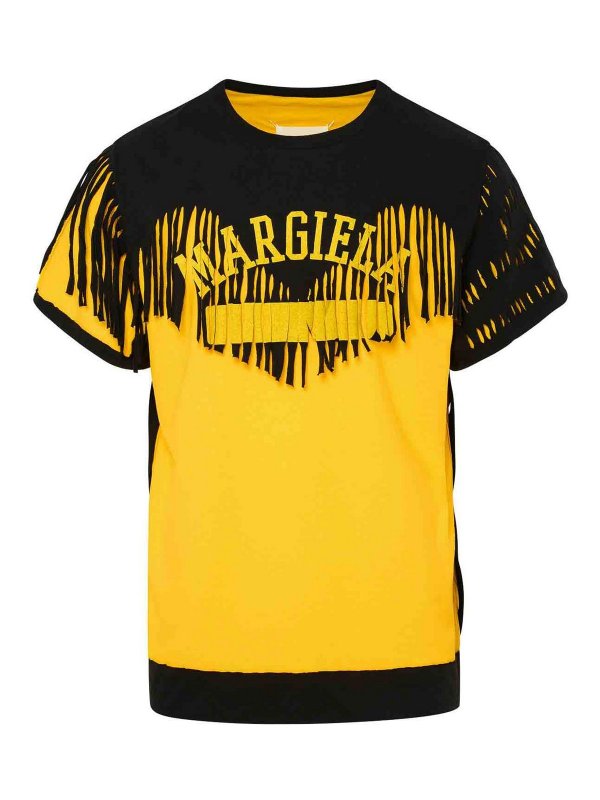 Maison Margiela: t-shirt - T-shirt stampa