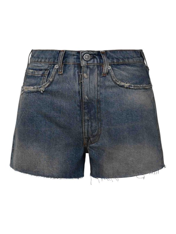 Maison Margiela: pantaloni shorts - Jeans corti