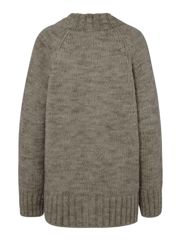 Maison Margiela: カーディガン online - カーディガン - ベージュ