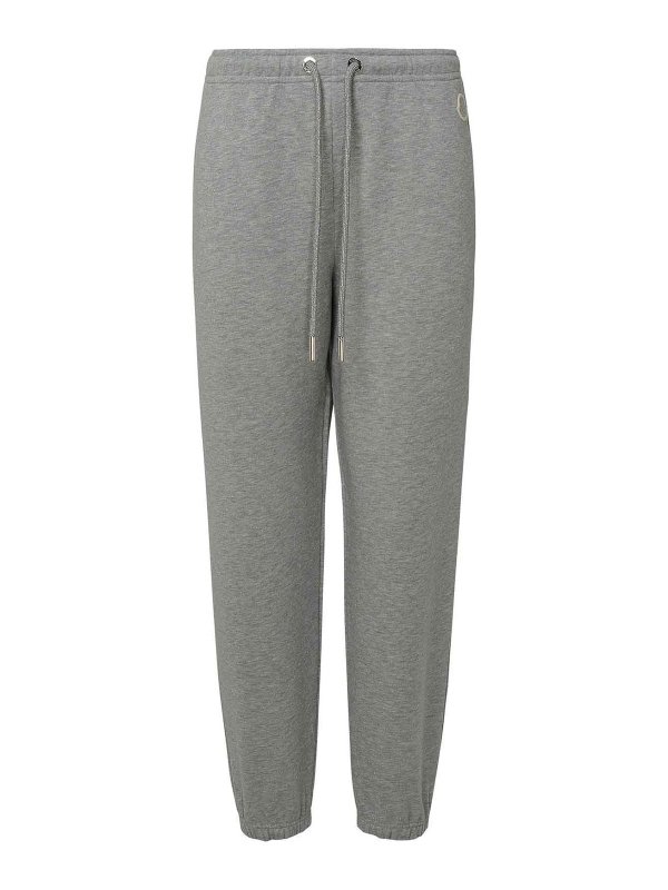 MONCLER: Traininghosen - Shorts - Grau