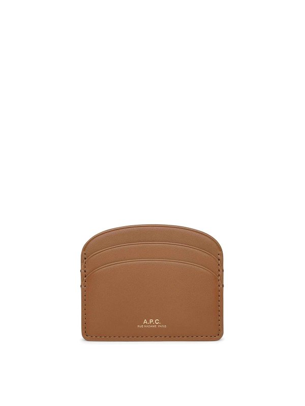 A.P.C.: Portefeuilles - Portefeuilles - Beige