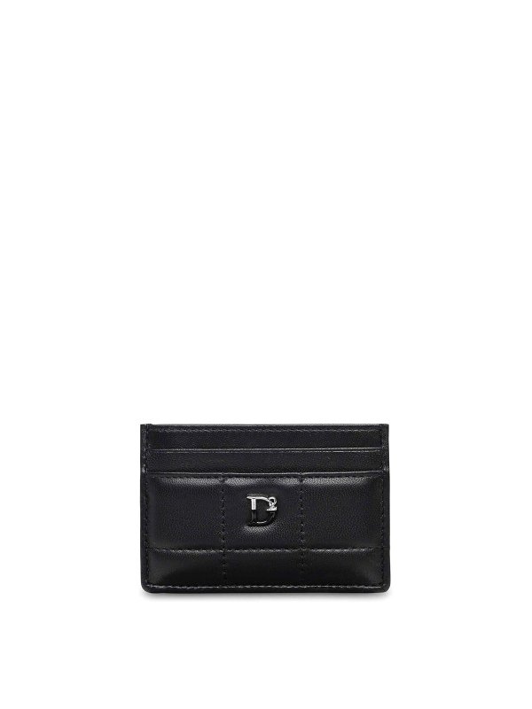 DSQUARED2: wallets & purses - Logo card holder