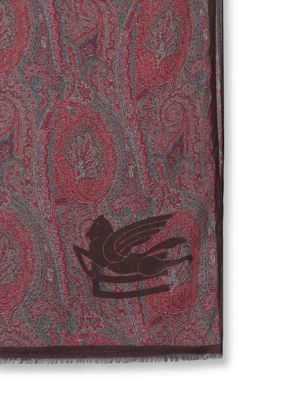 ETRO: Schals online - Schal - Dunkelrot