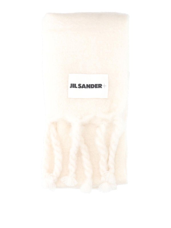 JIL SANDER: Bufandas y pañuelos online - Bufanda - Blanco