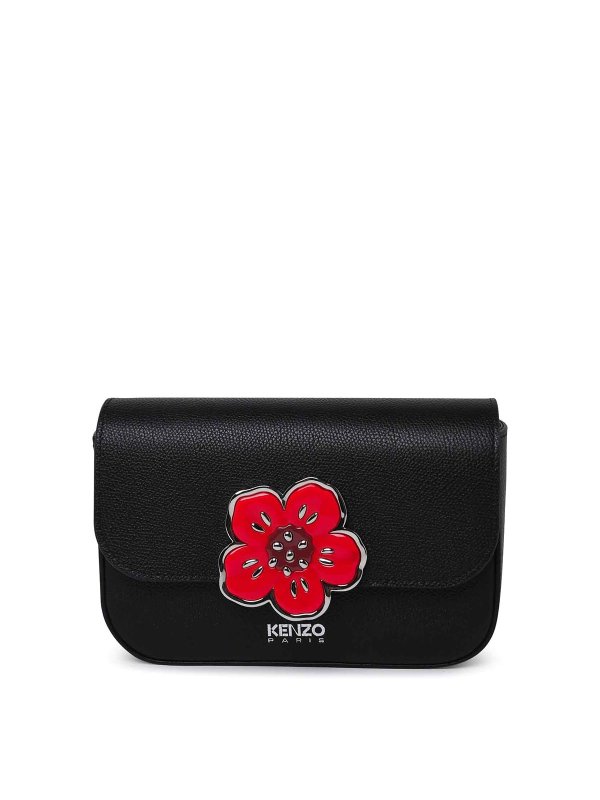 KENZO: cross body bags - Shoulder strap flower
