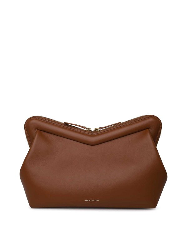 MANSUR GAVRIEL: ショルダーバッグ - ショルダーバッグ - ブラウン