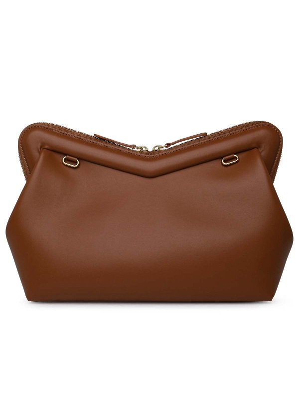 The Best Shops MANSUR GAVRIEL: ショルダーバッグ - ショルダーバッグ - ブラウン