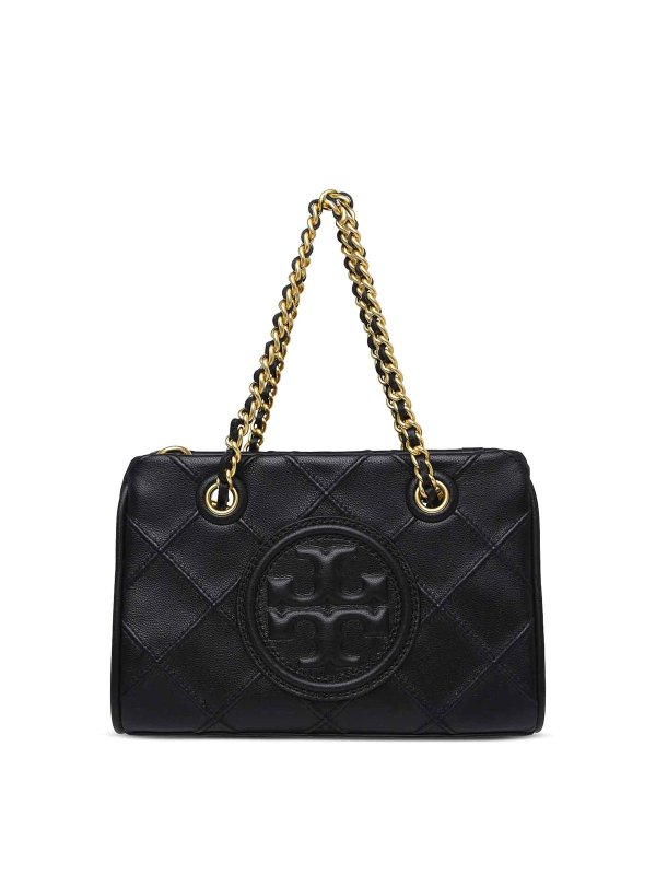 TORY BURCH: totes bags - Shopping fleming soft mini