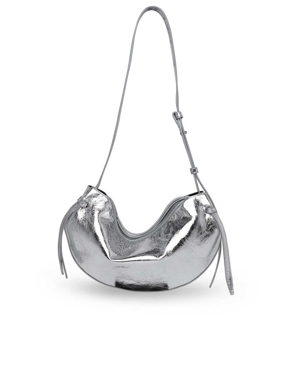 The Best Shops YUZEFI: ショルダーバッグ - ショルダーバッグ - 銀