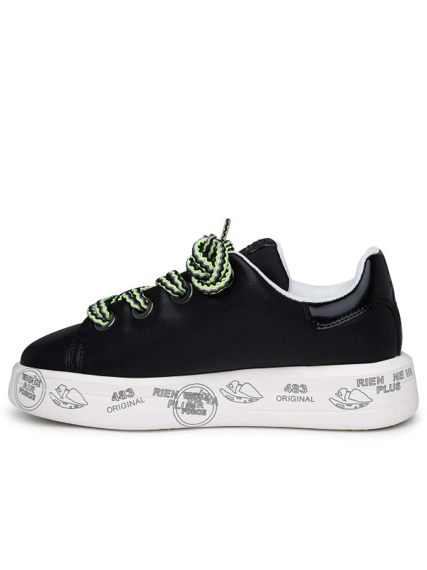 The Best Shops PREMIATA: trainers - Green string sneaker