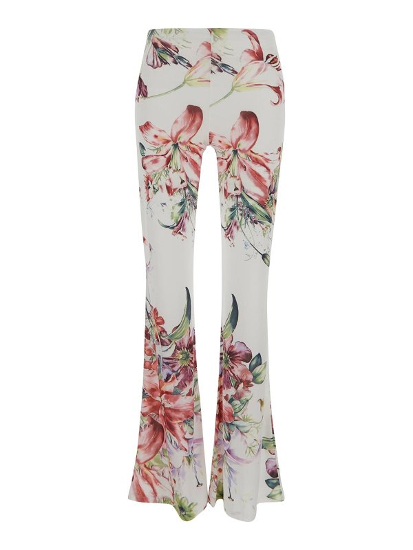 BLACK CORAL: flared jeans - Black flared leggins