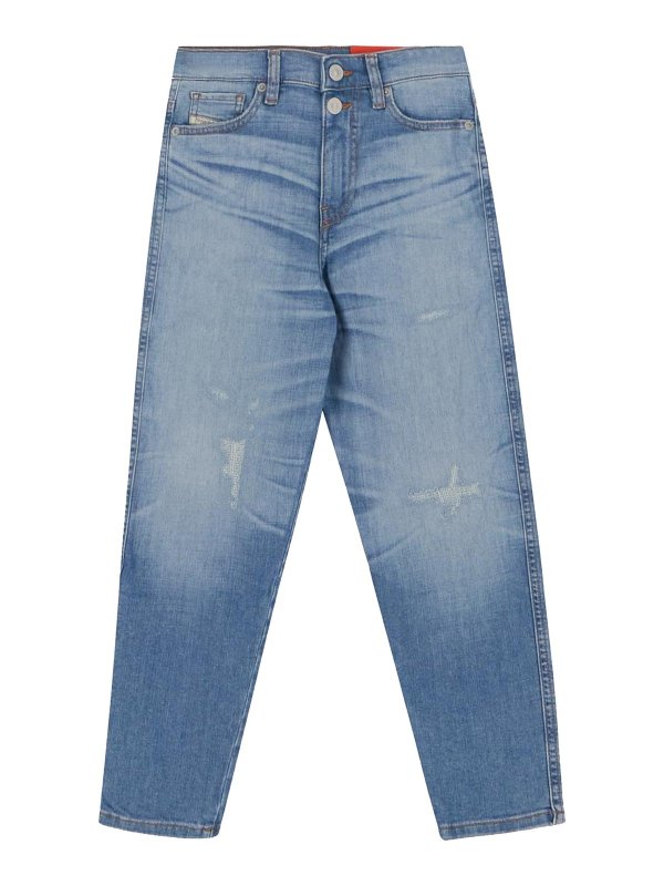 DIESEL: straight leg jeans - Jeans