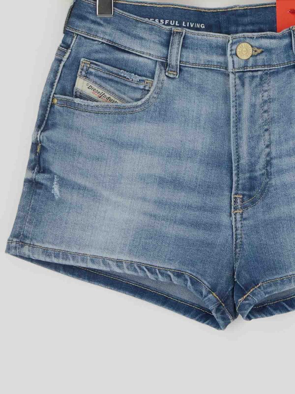 The Best Shops DIESEL: カジュアルトラウザー - カジュアルパンツ - ブルー