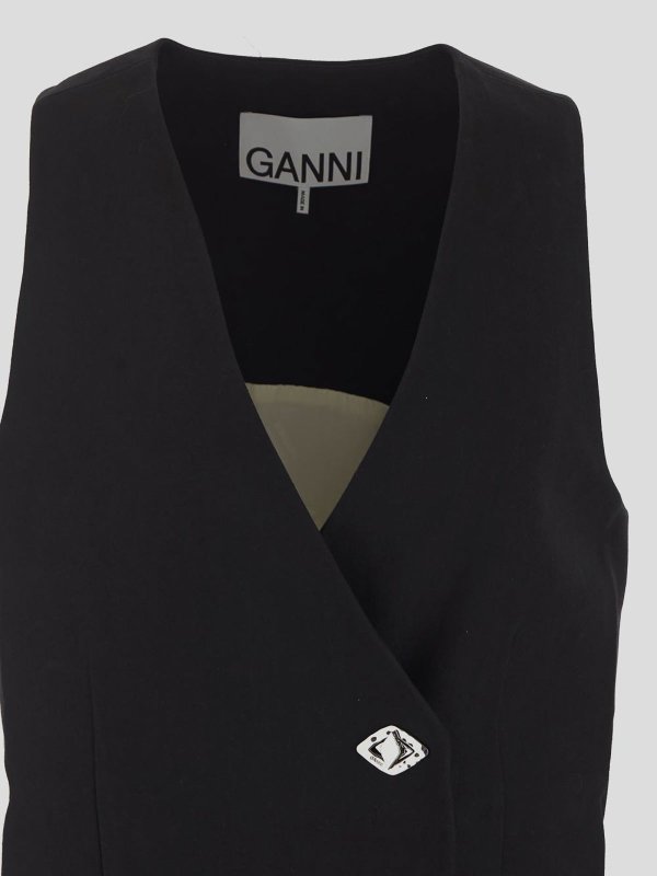 The Best Shops GANNI: Blazer - Blazer - Schwarz
