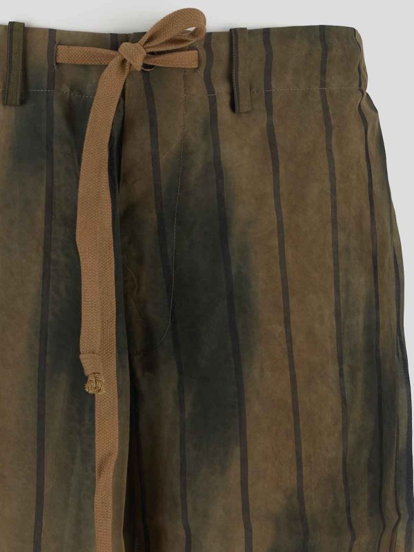 The Best Shops UMA WANG: トラウザーショーツ - ショートパンツ - ブラウン