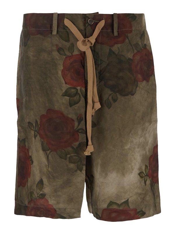 UMA WANG: casual trousers - Shorts