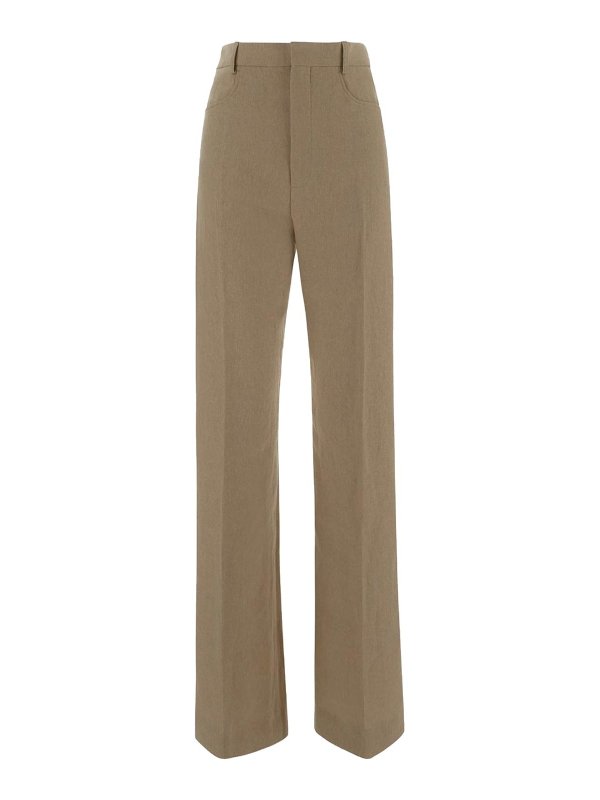 JACQUEMUS: casual trousers - Flared trousers