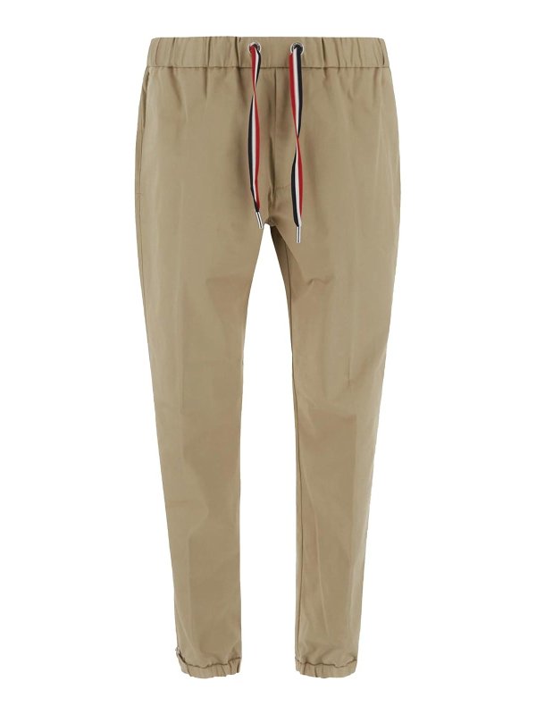 MONCLER: Traininghosen - Traininghose - Beige