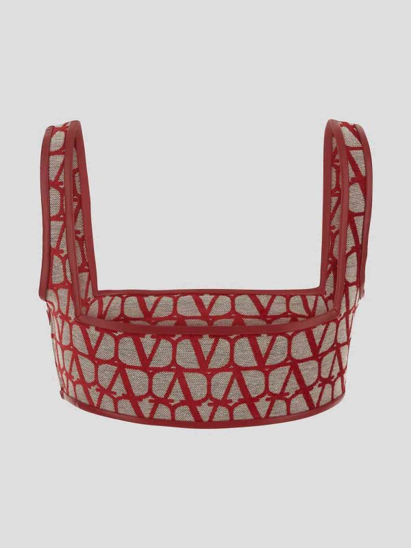 VALENTINO RED: トップス＆タンクトップ online - トップ/タンクトップ - ベージュ