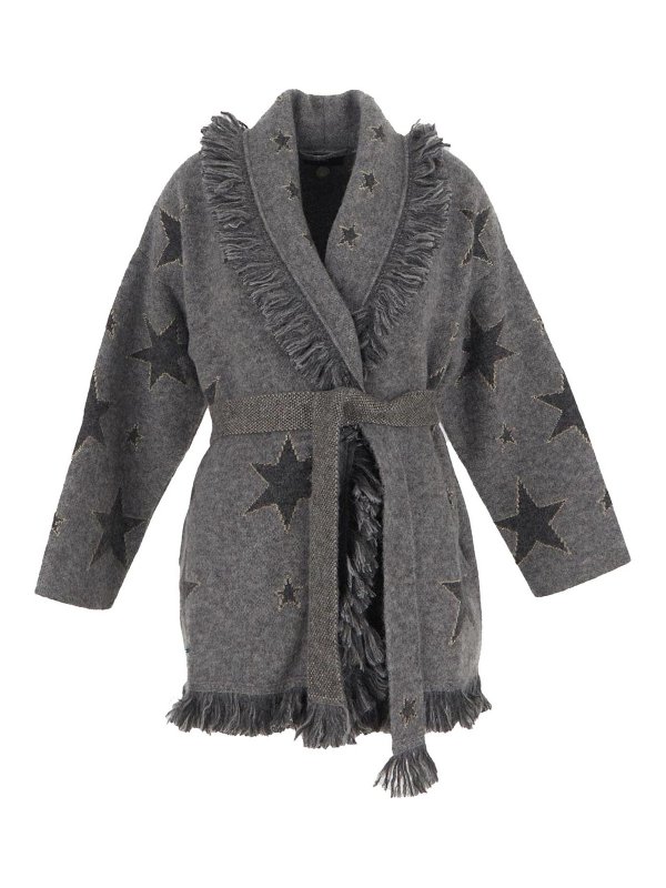 ALANUI: cardigans - wrap-around cardigan