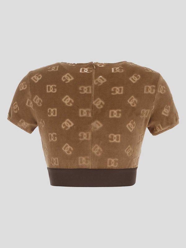 DOLCE & GABBANA: Tops & Tank tops online - Cropped top