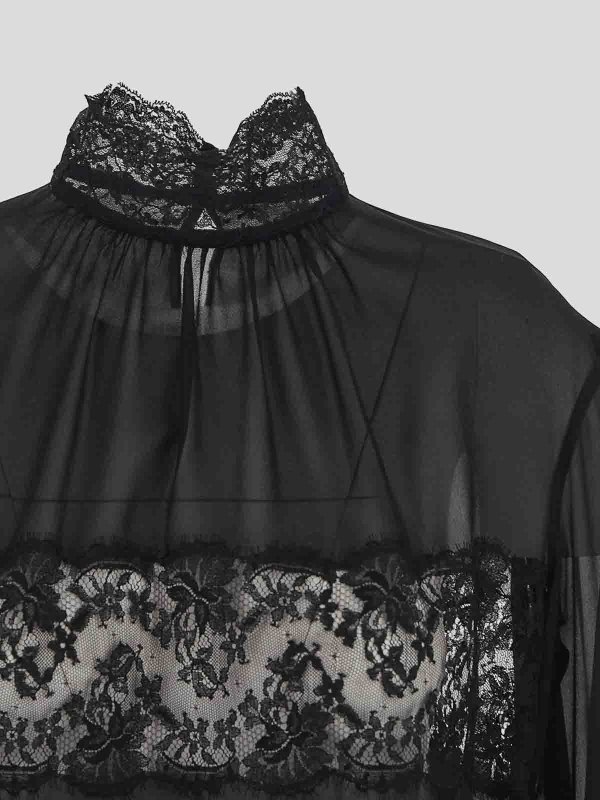 The Best Shops DOLCE & GABBANA: Blouses - Blouse - Noir