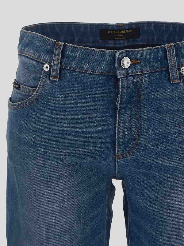 The Best Shops DOLCE & GABBANA: Bootcut - Bootcut Jeans - Hellrosa
