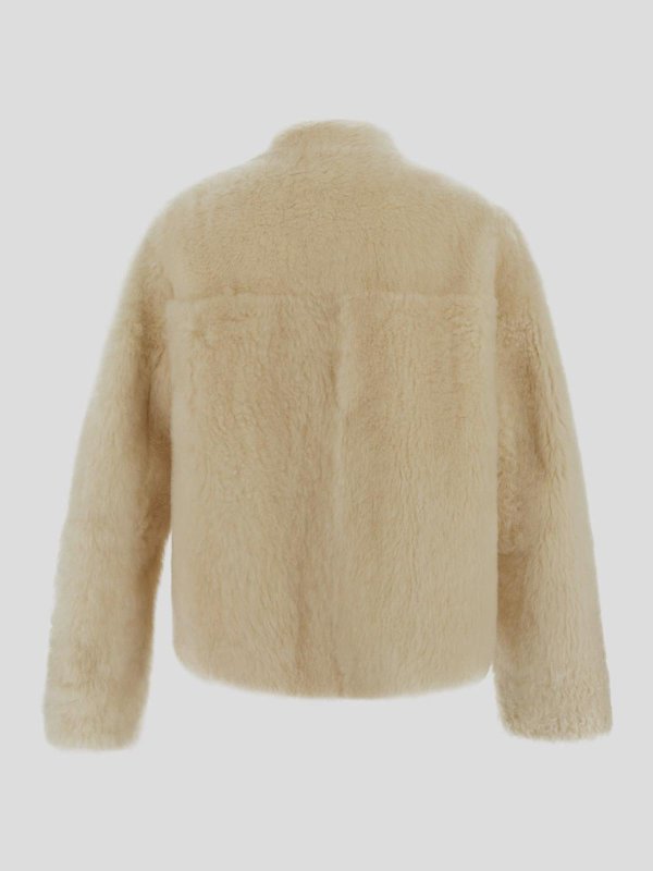 JIL SANDER: Fur & Shearling Coats online - Blouson fur jacket
