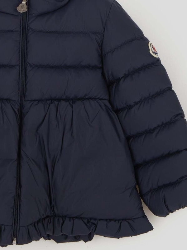 The Best Shops MONCLER JR: padded jackets - kids blue jacket