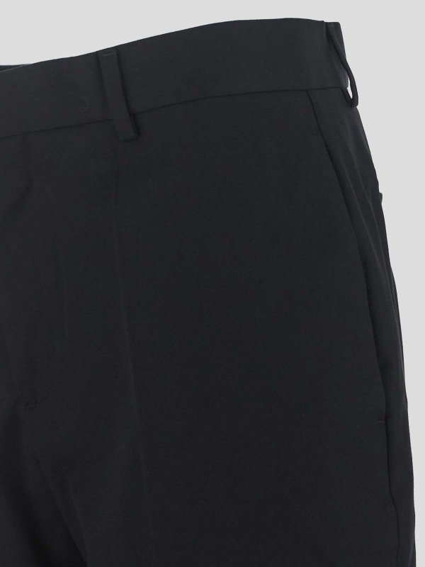 The Best Shops OFF-WHITE: casual trousers - Off-white trousers black