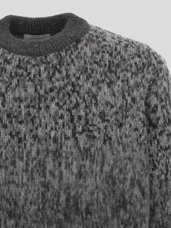 The Best Shops OFF-WHITE: クルーネック - クルーネック - グレー