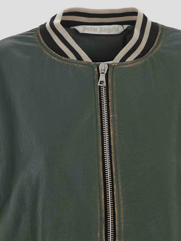 The Best Shops Palm Angels: カジュアルジャケット - カジュアルジャケット - 緑