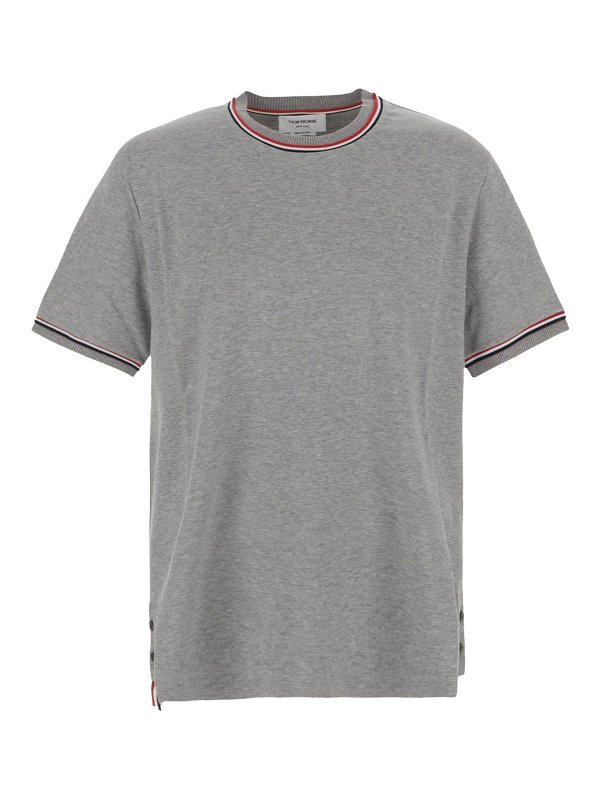 THOM BROWNE: Camisetas - Camiseta - Gris