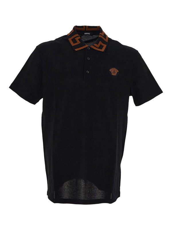 VERSACE: Camisetas - Camiseta - Negro