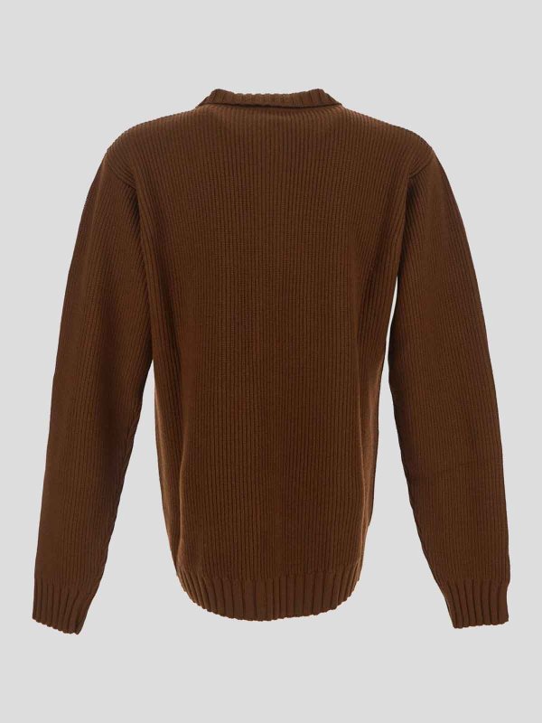 BARENA VENEZIA: crew necks online - White wool pullover