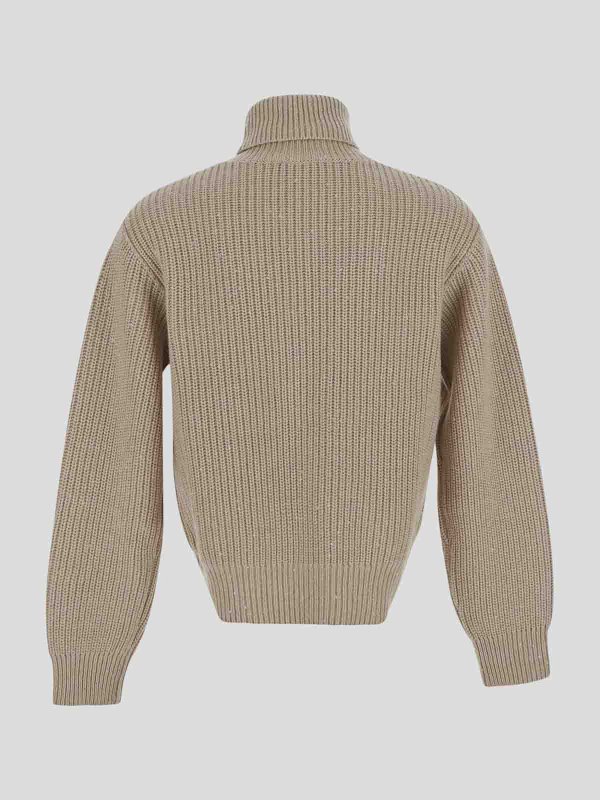 BRUNELLO CUCINELLI: Turtlenecks & Polo necks online - knit sweater