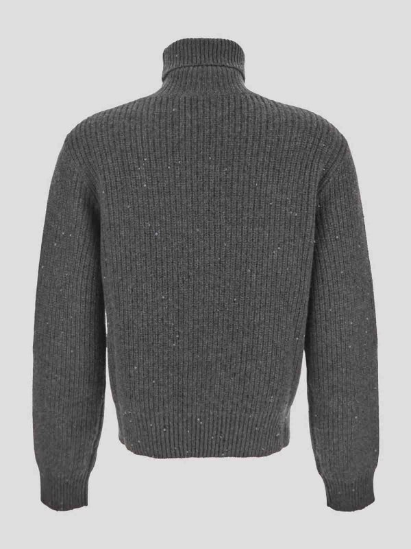 BRUNELLO CUCINELLI: Turtlenecks & Polo necks online - knit sweater