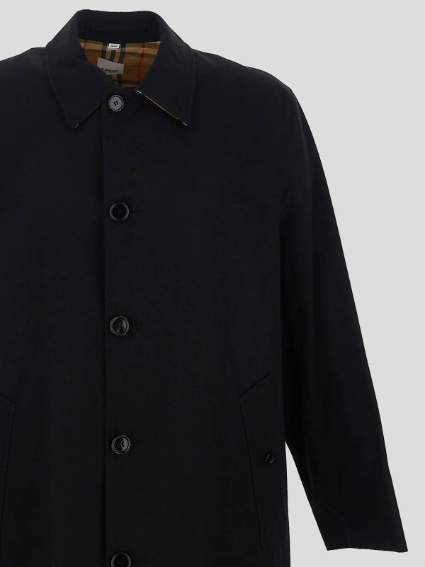 The Best Shops BURBERRY: Manteaux courts - Manteau Court - Noir