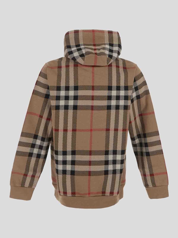 BURBERRY: Sudaderas y suéteres online - Sudadera - Beis