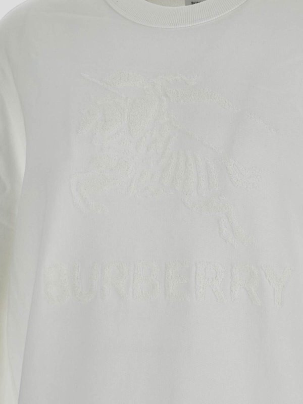 The Best Shops BURBERRY: Sudaderas y suéteres - Sudadera - Blanco