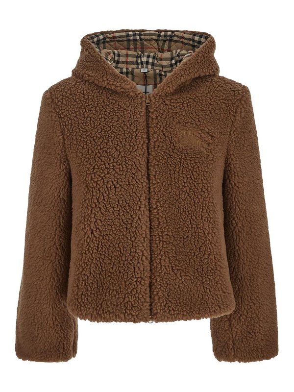BURBERRY: Fur & Shearling Coats - Teddy jacket