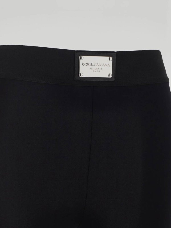 The Best Shops DOLCE & GABBANA: カジュアルトラウザー - カジュアルパンツ - 黒