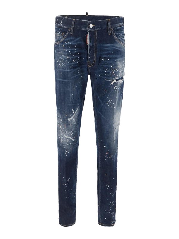 DSQUARED2: straight leg jeans - Straight leg jeans