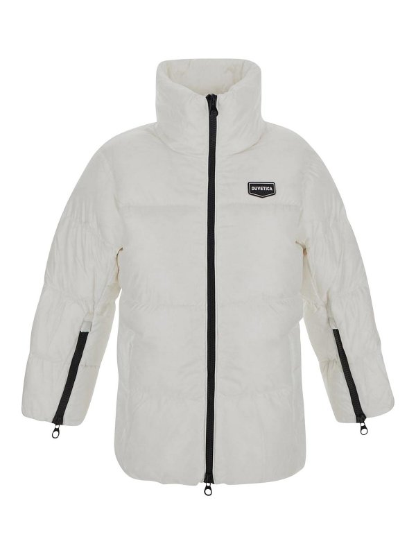 DUVETICA: short coats - Duvetica coat white