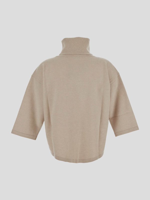 GENTRYPORTOFINO: クルーネック online - クルーネック - ベージュ