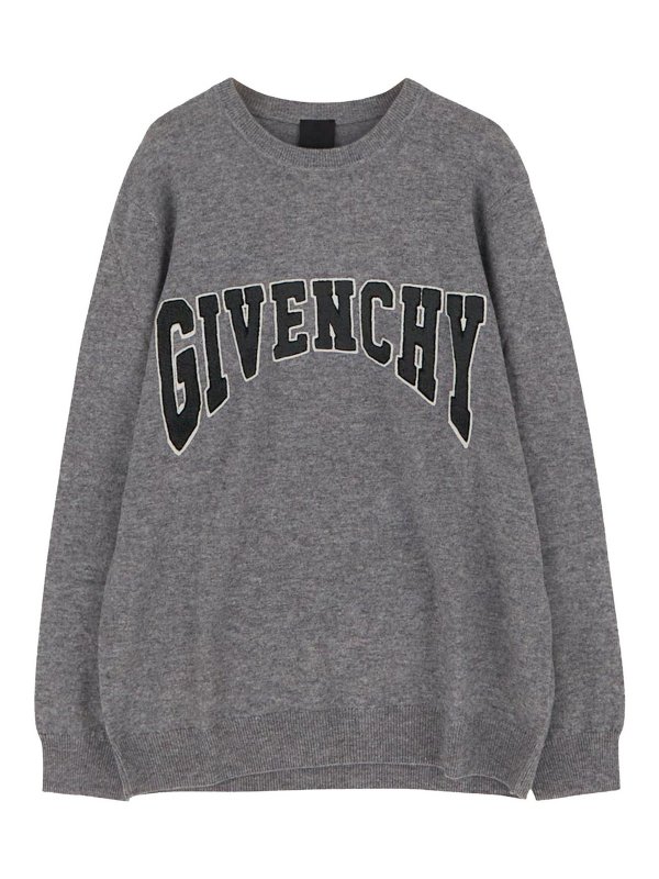 GIVENCHY: クルーネック - クルーネック - グレー